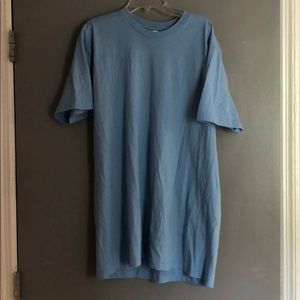 American apparel L sky blue jersey T-shirt